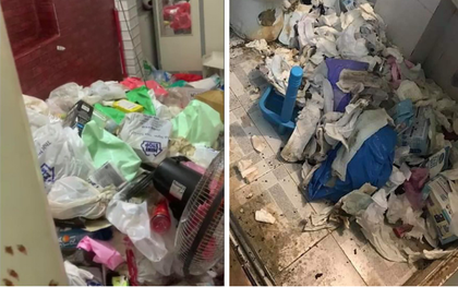 Nữ sinh Sài Gòn biến phòng trọ thành bãi rác kinh hoàng, toilet chất đống đồ thải: Thái độ với chủ nhà khiến ai cũng bất bình