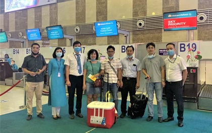 Hành trình vận chuyển trái tim từ Hà Nội đến TP Hồ Chí Minh
