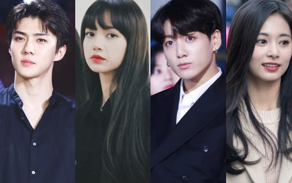 20 em út Kpop lột xác ngoạn mục nhờ tóc đen: Jungkook, Sehun hoá tổng tài, Lisa và dàn mỹ nữ như công chúa bí ẩn
