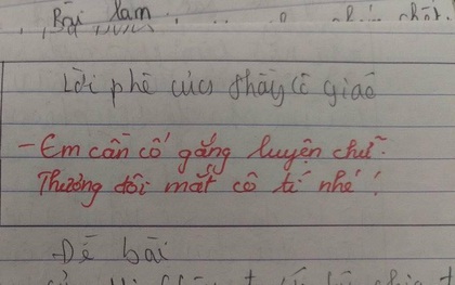 Chết cười với loạt lời phê bá đạo của giáo viên: Dễ thương 3 phần thì “cà khịa” đến 7 phần