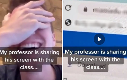 Vô tình để lộ thứ nhạy cảm động trời khi share màn hình dạy online, thầy giáo "nhận" gần triệu lượt xem và bị buộc thôi việc
