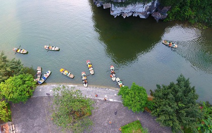 Ảnh hưởng dịch Covid-19, du lịch Tràng An vắng hoe dù nghỉ lễ dài ngày