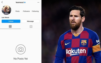 Fan tá hỏa khi chứng kiến tài khoản 152 triệu follow của Messi bỗng mất sạch: Phải chăng có "bàn tay đen" của Ronaldo?