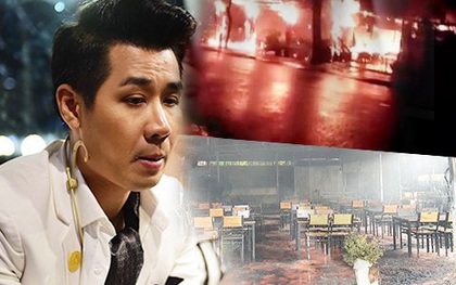 Nhà hàng MC Nguyên Khang bất ngờ cháy rụi khi vừa mở lại sau dịch: Thiệt hại 100%, phải nén buồn để giải quyết mọi chuyện