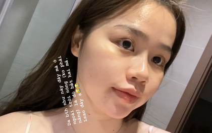 Bạn gái Quang Hải khoe mặt mộc, để lộ làn da mơ ước của bao người