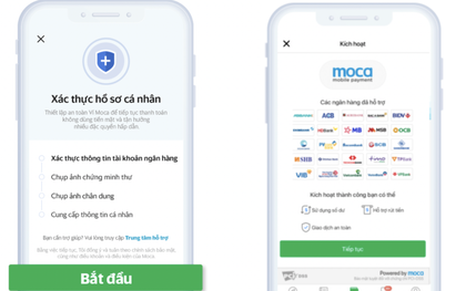 Lo ngại an toàn thông tin người dùng Grab, ví điện tử Moca tăng cường bảo mật bằng luật xác thực mới