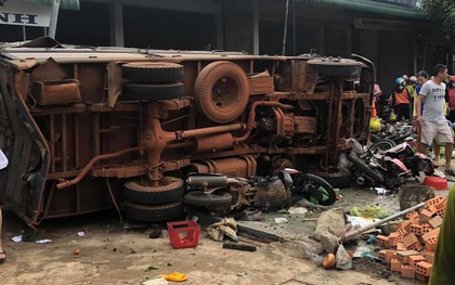 Vụ tai nạn thảm khốc khiến 10 người thương vong: Tài xế xe tải khai gì tại công an?