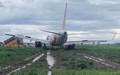 Bộ trưởng Nguyễn Văn Thể: Máy bay Vietjet trượt khỏi đường băng Tân Sơn Nhất “lỗi lớn ở phi công”