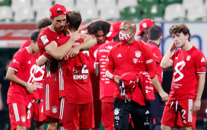 Thắng trận thứ 11 liên tiếp, "Hùm xám" Bayern bước lên ngôi vô địch Bundesliga sớm 2 vòng đấu