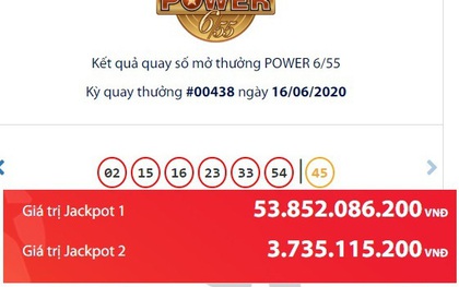 Thêm 1 người trúng giải Jackpot, xuất hiện tỷ phú Vietlott thứ hai của tháng 6