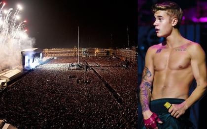 Justin Bieber "nhận vơ" ảnh đám đông khổng lồ trong concert huyền thoại Paul McCartney là của mình, bị "bóc phốt" nhưng vẫn không chịu xóa hình?