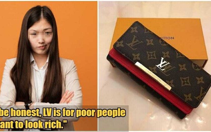 Cô gái chán nản vì được bạn trai tặng túi LV giá 11 triệu đồng