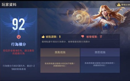 Liên Quân Mobile: Hệ thống "Điểm hành vi" lộ rõ bất cập, game thủ phán xét nhau theo kiểu "tùy hứng"