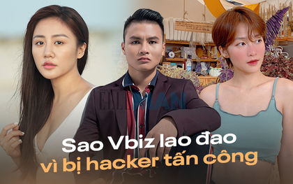 Sao Vbiz lao đao vì bị hacker tấn công: Văn Mai Hương được cả showbiz bảo vệ vì vụ việc rúng động, Quang Hải gây nhiều tranh cãi