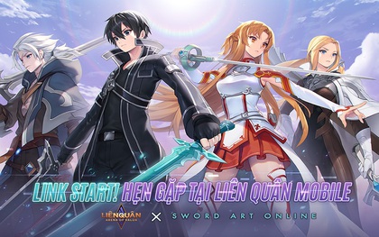 Siêu phẩm kết hợp giữa Garena và Sword Art Online: Kirito và Asuna chính thức có mặt trong bản cập nhật mới nhất của Liên Quân Mobile