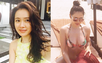 Phát sốt loạt ảnh Son Ye Jin diện bikini xẻ ngực sâu hoắm, khoe vòng 1 khủng "ná thở" khi du lịch Hội An 4 năm trước