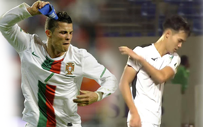 Tranh cãi Văn Toàn hành xử như Ronaldo khi tức giận: Tháo băng đội trưởng và ném thẳng xuống đất
