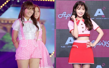 Bí quyết nào giúp Eunji (Apink) giảm được 15kg ngoạn mục, lấy lại body thon gọn chuẩn chỉnh?