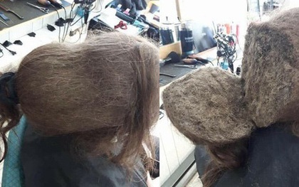 Mang mái tóc bết nhiều năm không cắt đến tiệm đòi phục hồi, cô gái gây choáng với "tổ quạ" trên đầu, hình ảnh sau tân trang khiến ai cũng ngỡ ngàng