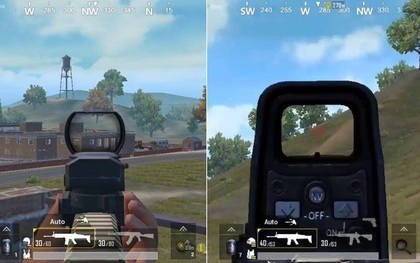 PUBG Mobile: Holographic sight và Red Dot, đâu là phụ kiện đi kèm "đáng tiền" hơn?