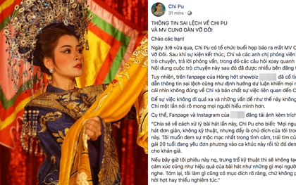 Chi Pu trực tiếp phản pháo "đanh thép" fanpage đưa tin sai lệch phát ngôn tạo ra tranh cãi: "Chia sẻ của tôi bị bóp méo hoàn toàn!"