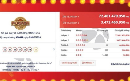 Một người Hà Nội trúng Jackpot tiền tỷ, trở thành tỷ phú Vietlott thứ hai tháng 7