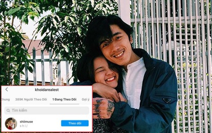 Rapper Khói follow duy nhất Mây: Con đường tình yêu trên Instagram dạo này nhộn nhịp quá!