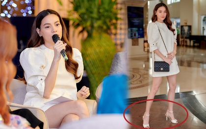 Lần đầu Hà Hồ đi sự kiện khi mang bầu sinh đôi: Xinh đẹp miễn chê, đi giày cao gót lênh khênh làm fan "điếng người"