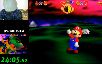 Vừa bịt mắt vừa chơi Mario 64, thanh niên Nhật Bản phá luôn kỷ lục thế giới