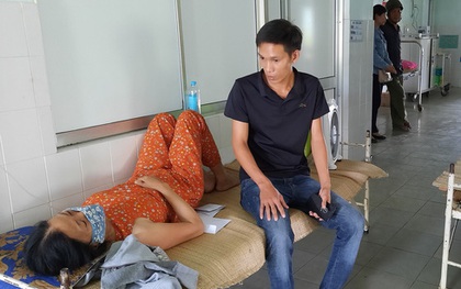 Quảng Nam: Nổ thùng hóa chất bốc mùi hôi khiến 2 người nhập viện