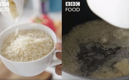 Show ẩm thực Anh khiến cư dân mạng châu Á "đứng ngồi không yên" vì cách nấu cơm ngược đời: Không vo gạo, đem cơm chín rửa lại với nước lạnh