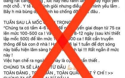 Bộ Y tế cảnh báo thông tin sai sự thật về dịch COVID-19 lan truyền trên mạng