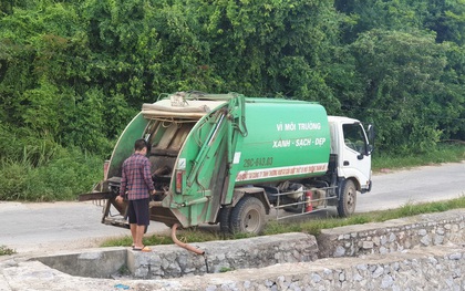 Chủ tịch thị trấn phân trần vụ đổ trộm chất thải ở Cô Tô