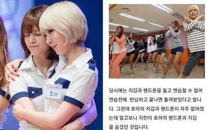 Netizen tiếp tục soi ra bằng chứng Jimin bắt nạt ChoA (AOA): Ăn cắp đồ, cướp quà fan tặng, đàn áp từ thời là thực tập sinh?