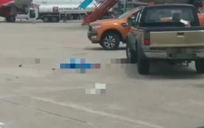 Xe bán tải tông tử vong nữ nhân viên dọn vệ sinh sân bay Nội Bài