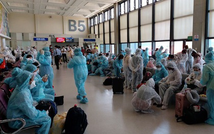 Hơn 240 người Việt từ Đài Loan về sân bay Tân Sơn Nhất