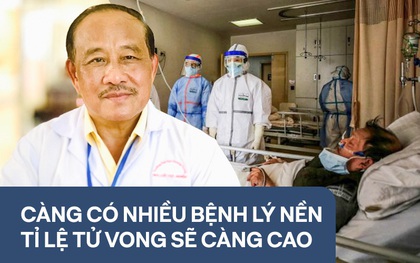 PGS. TS. Nguyễn Huy Nga: Người bị tiểu đường, bệnh phổi, bệnh tim, ung thư, suy thận có nguy cơ thuộc nhóm tử vong cao nhất nếu mắc Covid-19