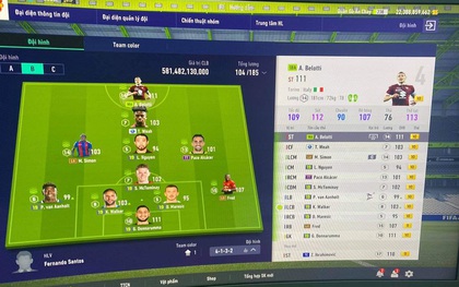 FIFA Online 4: Xuất hiện đội hình +10 siêu khủng tại server Việt Nam, nhưng game thủ bảo nhau: "Đá thua đội hình cùi bắp"