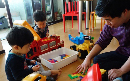 Số lượng nam giới nghỉ phép chăm sóc gia đình tại Hàn Quốc tăng đột biến