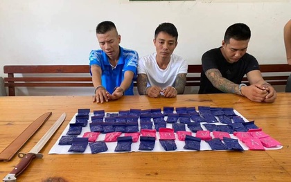 Rượt đuổi trong rừng đêm, tóm gọn nhóm đối tượng dùng xe vận chuyển ma túy