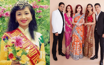 Hoa Hậu Việt Nam biết 5 ngôn ngữ, chịu điều tiếng vì lấy chồng Ấn Độ giờ ra sao?