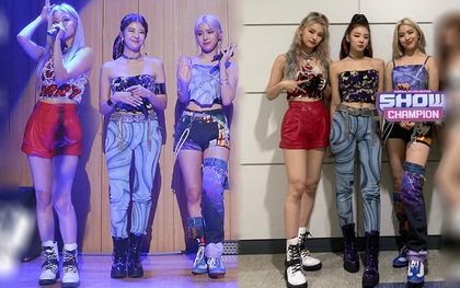 Mới quảng bá tuần đầu tiên cho màn comeback mà ITZY toàn phải diện đồ cũ, đỉnh điểm có bộ mặc lại tới... 4 lần!