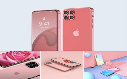 Ngắm concept iPhone 12 phiên bản "kẹo ngọt" dành riêng cho hội chị em