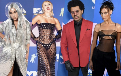 Thảm đỏ lạ nhất lịch sử VMAs: Miley Cyrus hở bạo, Lady Gaga chặt chém với khẩu trang quá độc, dàn sao khủng đọ sắc theo cách đặc biệt giữa đại dịch