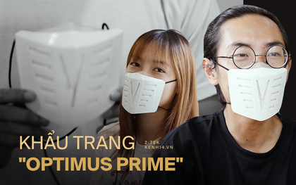 Khẩu trang NanoFit với kiểu dáng "Optimus Prime" có thật sự đáng mua?