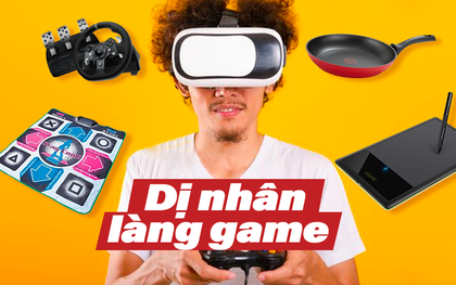 Khó tin với những kiểu chơi khác người của cộng đồng game thủ, đã giỏi thì cầm chảo cũng thắng