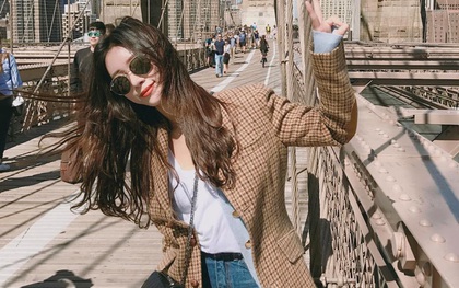 Hot từ năm ngoái nhưng dự là năm nay, blazer kẻ "chanh sả" vẫn là item được hội sành mặc mê mệt