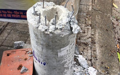 Hàng trăm cột điện gãy đổ trong bão số 5: Do cây xanh ngã đè