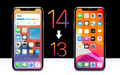 Apple chặn hạ cấp từ iOS 14 xuống iOS 13