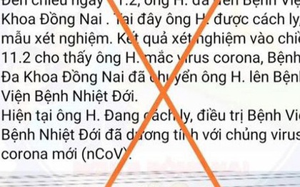 Đăng tin giả về Covid-19, người "đang ở bên Mỹ" đã bị tìm thấy ở Đồng Nai
